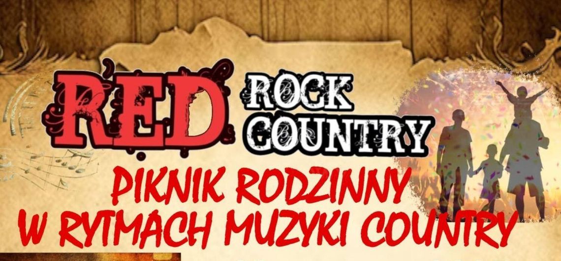 Pod patronatem Kroniki Tygodnia. Piknik Rodzinny w rytmach country już 29 czerwca w Dobużku 29 czerwca, w parku w Dobużku odbędzie się Piknik Rodzinny w Rytmach Muzyki Country – RED ROCK COUNTRY.