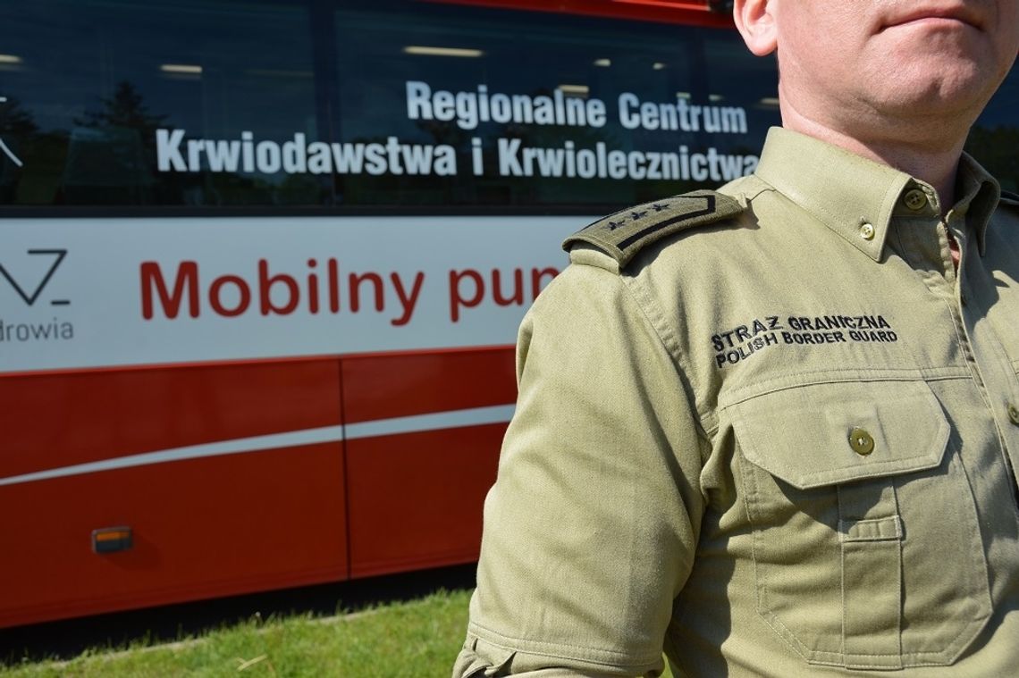 Pogranicznicy z Hrubieszowa oddali najwięcej krwi