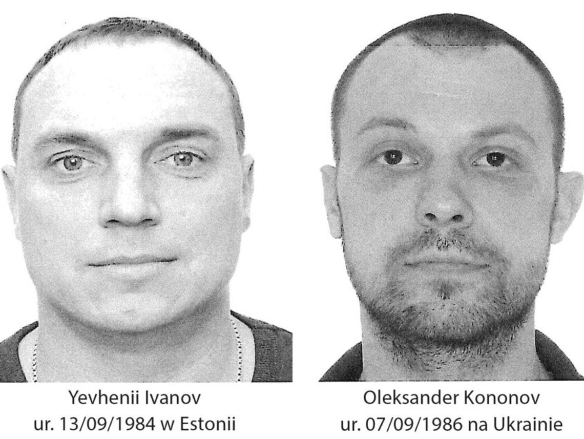 Policja ujawnia wizerunki dywersantów. Trwa międzynarodowa obława Jak wynika z ustaleń śledczych, to Ivanov i Kononov podłożyli materiał wybuchowy pod torami w miejscowości Mika oraz zamontowali metalowe elementy na szynie w Gołębiu pod Puławami