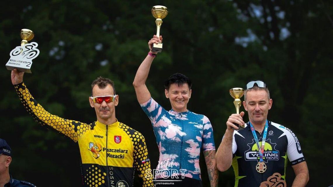 Kolejne kolarskie sukcesy zamojskich policjantów. Ścigając się w Kraśniku podczas XII Ogólnopolskiego Maratonu Kolarskiego MTB zajęli miejsca na podium.