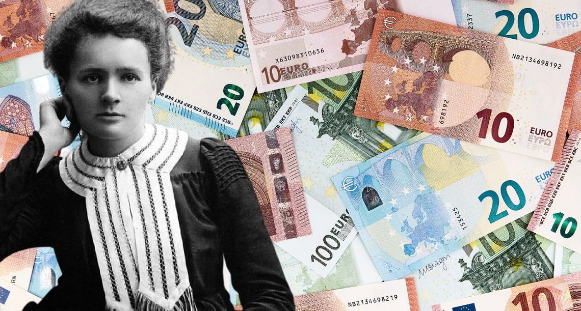 Dwukrotna noblistka Maria Skłodowska-Curie może trafić na banknot 20 euro.