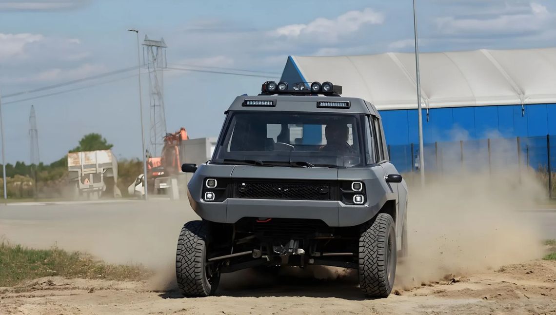 Pierwszy taki projekt w Polsce – elektryczna terenówka MORB, która może być używana do bardzo różnych zadań