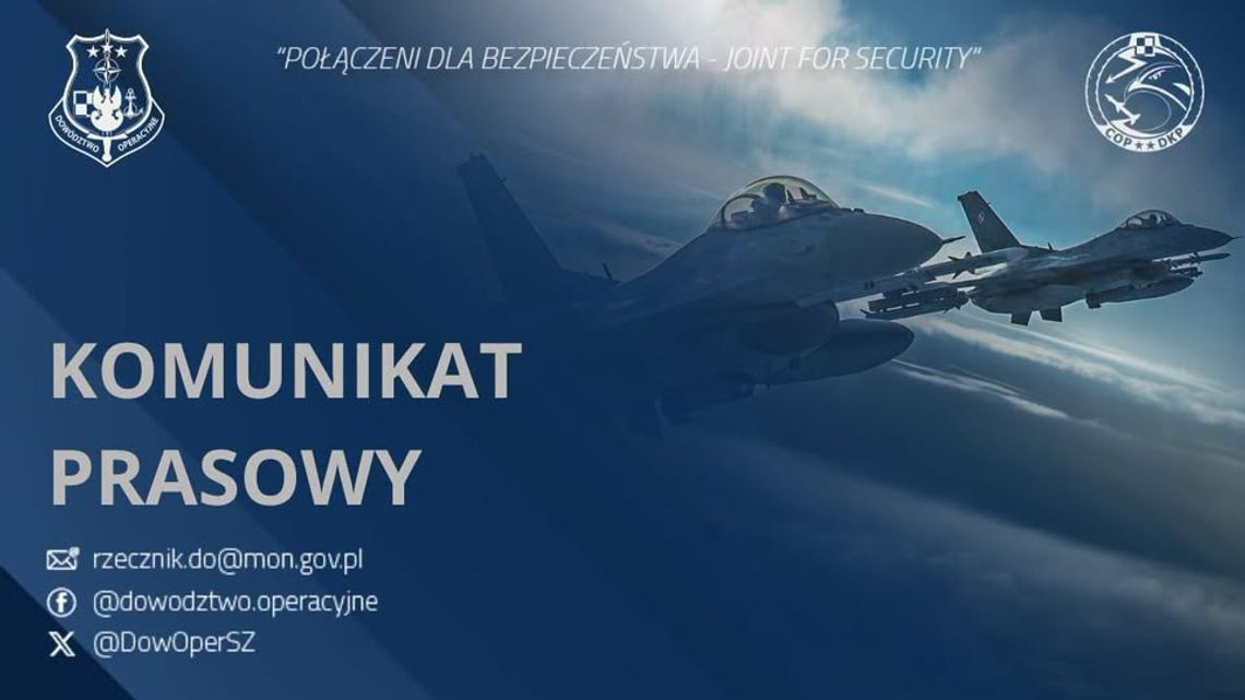 Polskie myśliwce znowu w powietrzu, a radarowe systemy obrony w pełnej gotowości