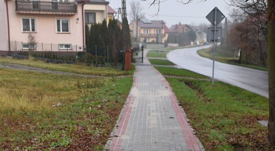Potok Górny: Jest nowy chodnik za ponad 400 tys.