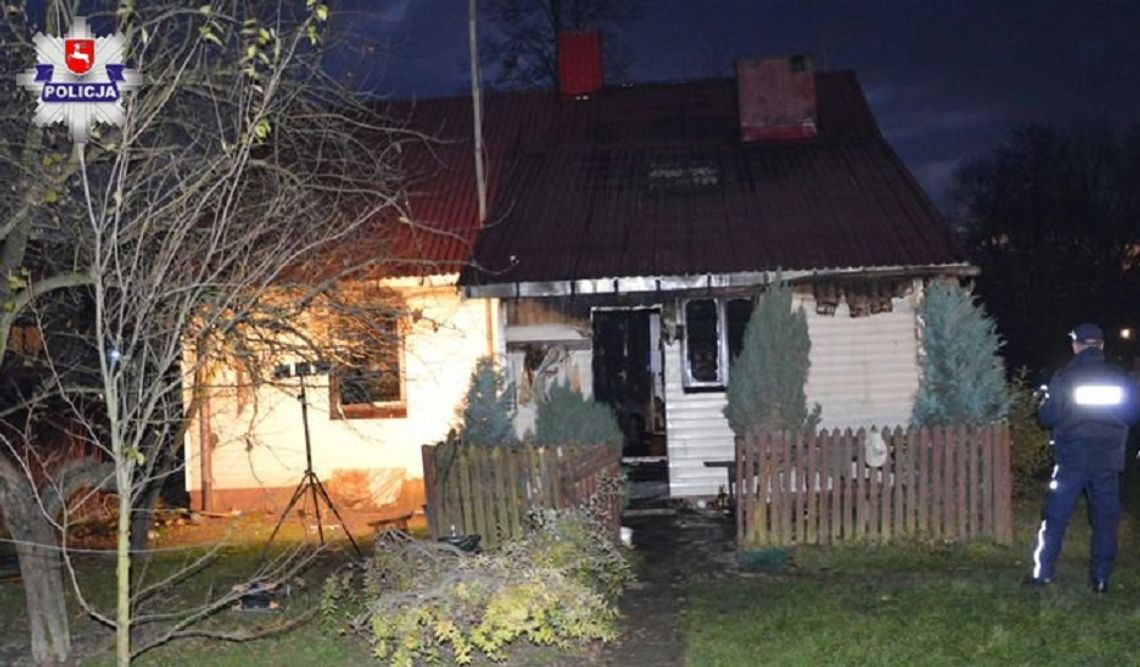Potok Górny: W pożarze domu zginął człowiek