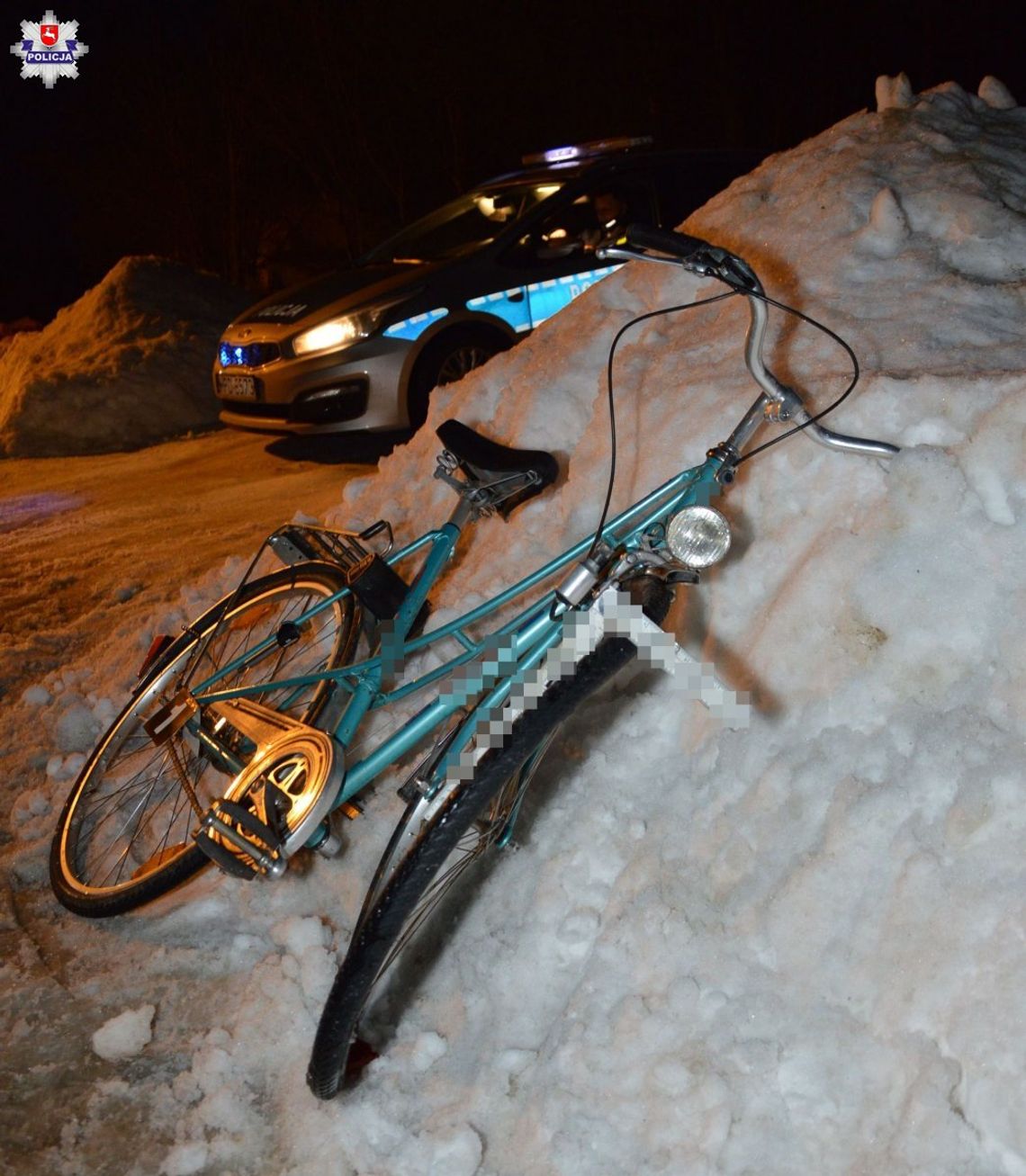 Potrącenie rowerzystki w Kajetanówce. Ściągali do niej śmigłowiec