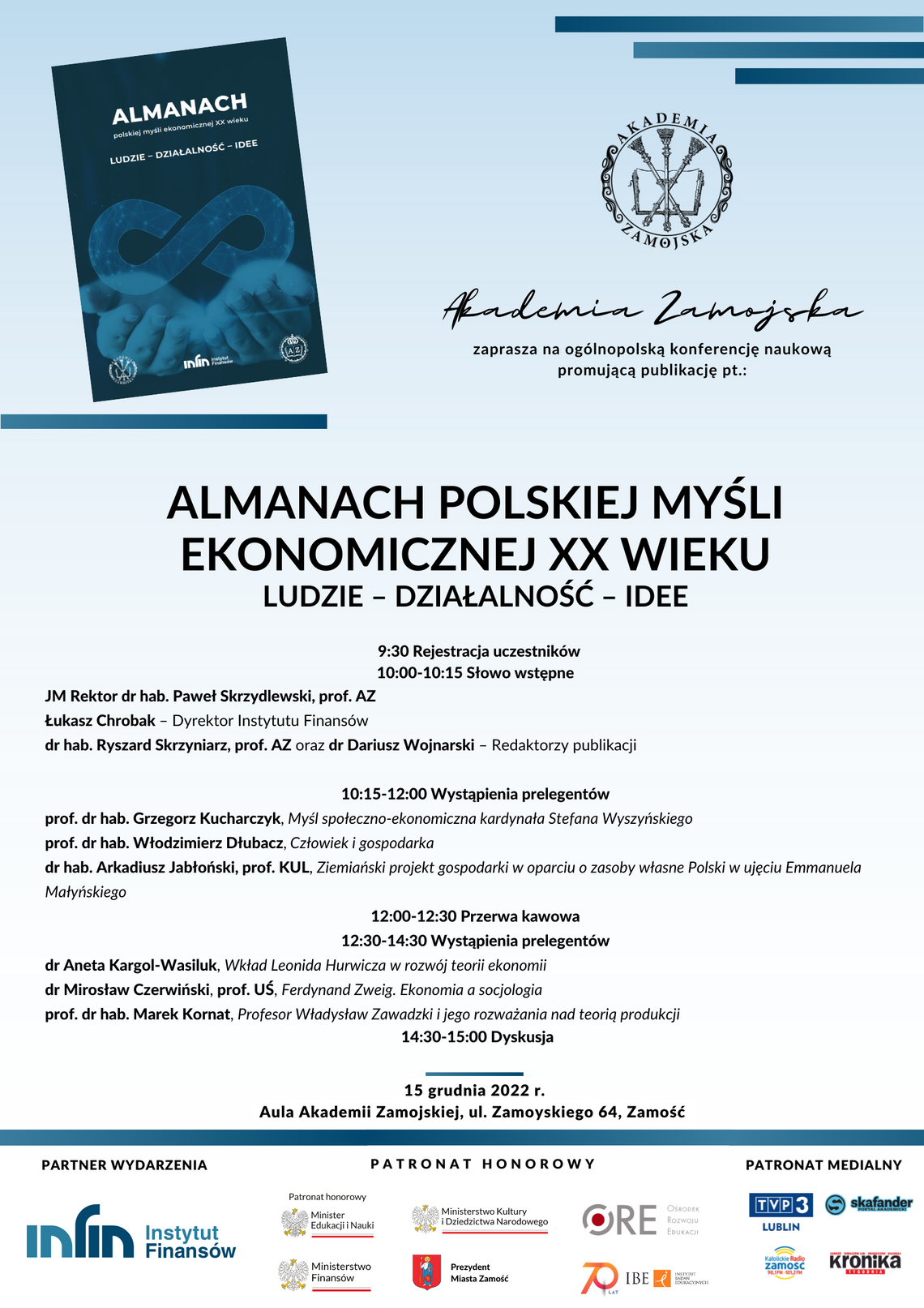 Premiera wyjątkowej publikacji Akademii Zamojskiej na temat polskiej ekonomii