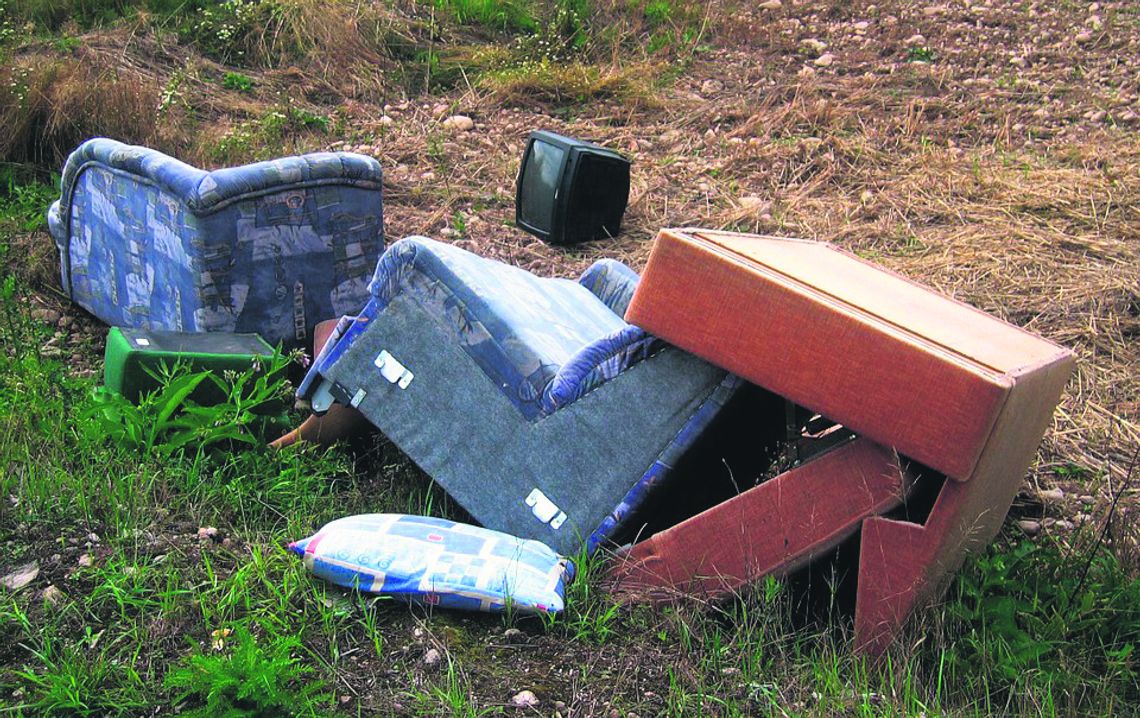 Problem śmieciowy, czyli... telewizor bez kabelka