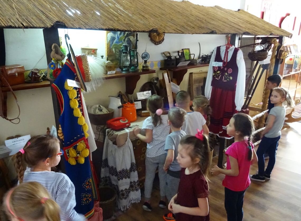 Przedszkolaki z Lubyczy dotykają historii