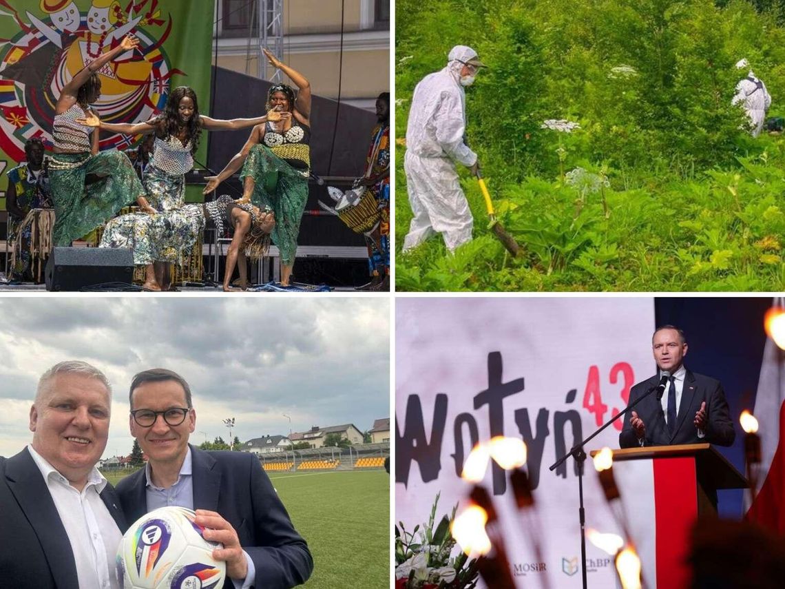 Przegląd wiadomości, 14 lipca 2025. Zamość, Tomaszów Lubelski, Hrubieszów, Biłgoraj