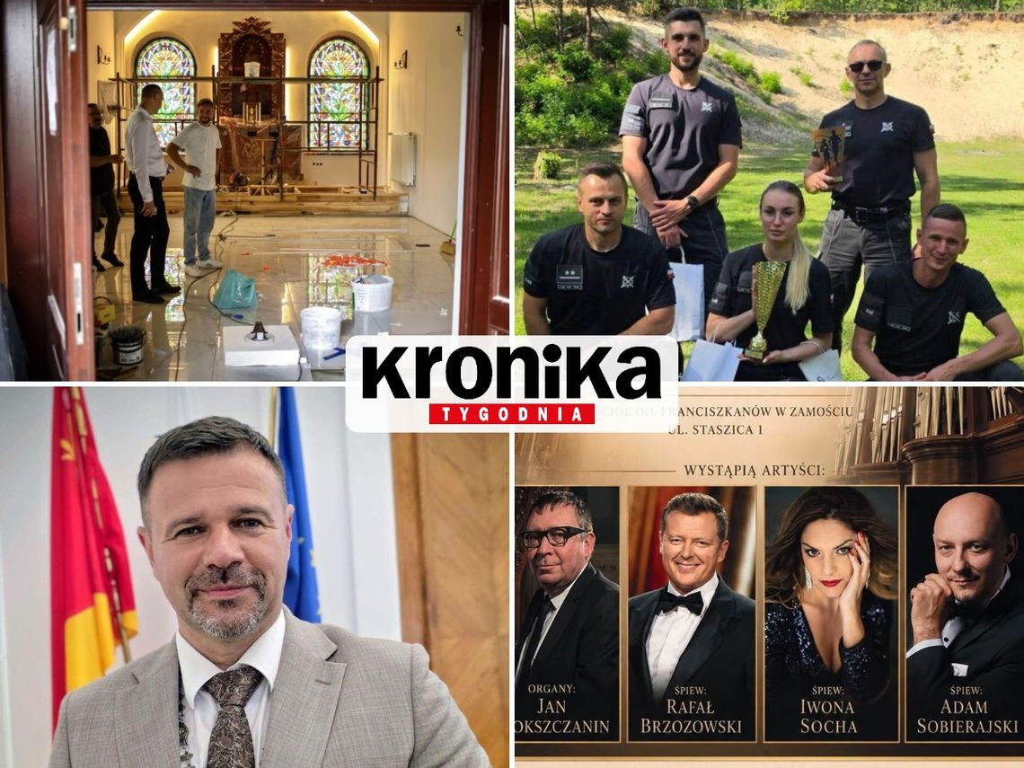 Przegląd wiadomości, 18-19 lipca 2026. Zamość, Tomaszów Lubelski, Hrubieszów, Biłgoraj Oto przegląd najciekawszych wiadomości, które opublikowaliśmy 18-19 lipca 2026 na stronie internetowej Kroniki Tygodnia.