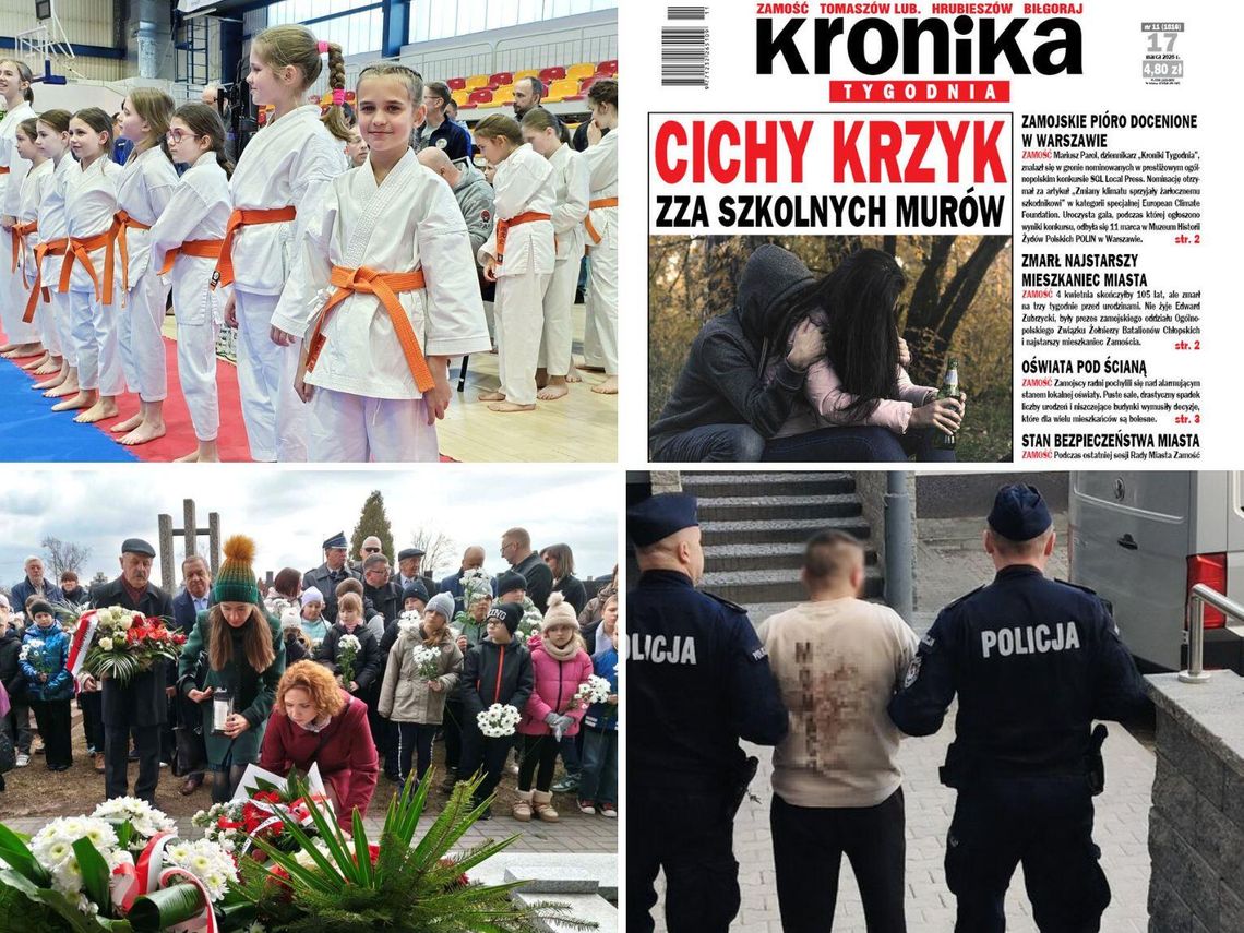 Przegląd najciekawszych wiadomości, które opublikowaliśmy 16 marca na stronie internetowej Kroniki Tygodnia.