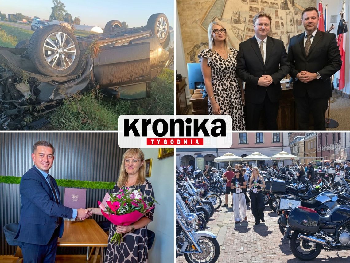 Przegląd wiadomości, 2 września 2026. Zamość, Tomaszów Lubelski, Hrubieszów, Biłgoraj Oto przegląd najciekawszych wiadomości, które opublikowaliśmy 2 września 2026 na stronie internetowej Kroniki Tygodnia.