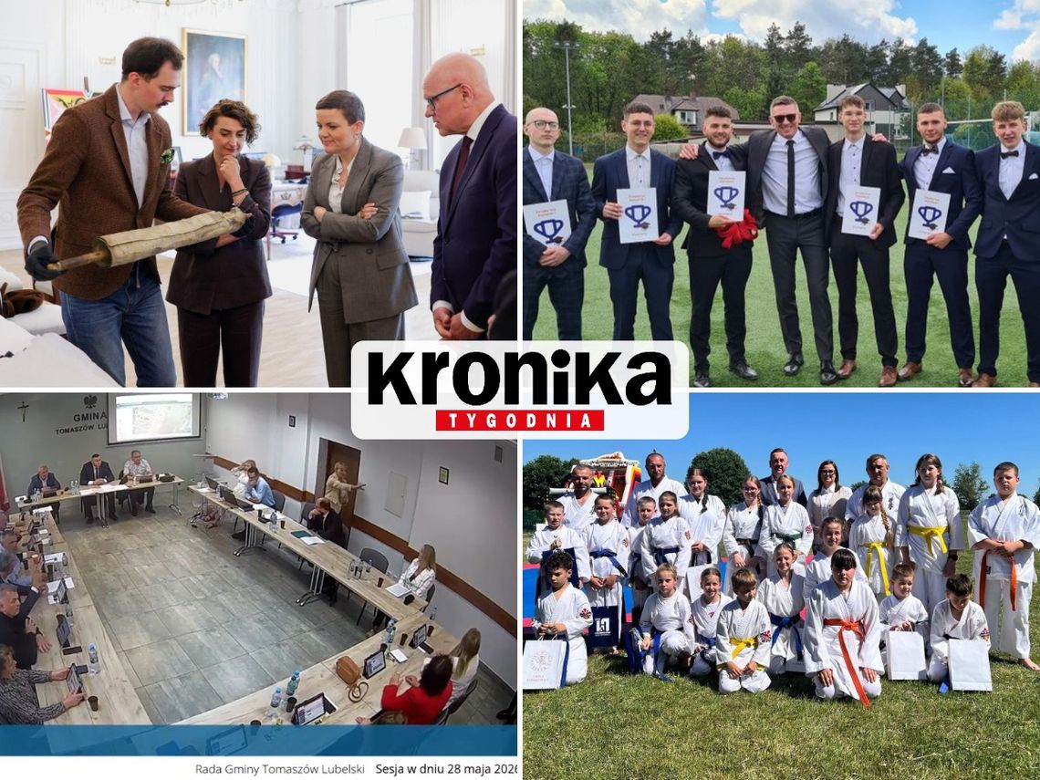 Przegląd wiadomości, 9 czerwca 2026. Zamość, Tomaszów Lubelski, Hrubieszów, Biłgoraj Oto przegląd najciekawszych wiadomości, które opublikowaliśmy 9 czerwca 2026 na stronie internetowej Kroniki Tygodnia.