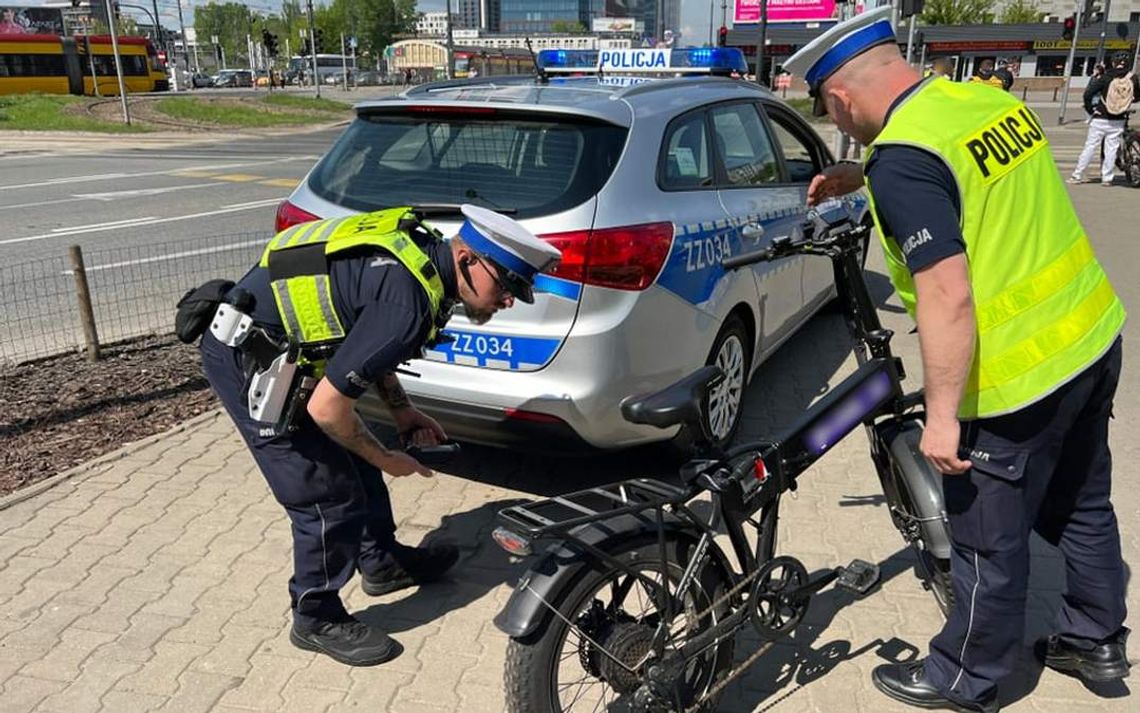 Pułapka chińskich rowerów elektrycznych. Policja sypie mandatami Pułapka chińskich rowerów elektrycznych. Policja sypie mandatami