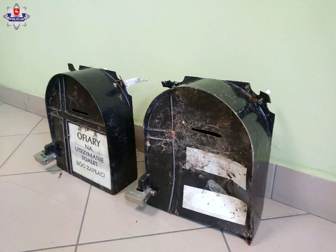 Radecznica: Ukradł kasetkę z kościelnymi datkami