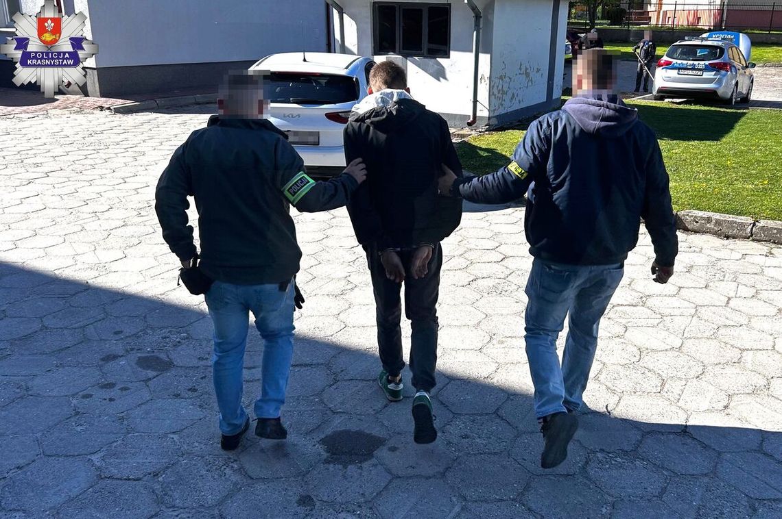 Nocny pościg ulicami Krasnegostawu zakończył się zatrzymaniem 29-latka, który za nic miał wyroki sądu i bezpieczeństwo mieszkańców.