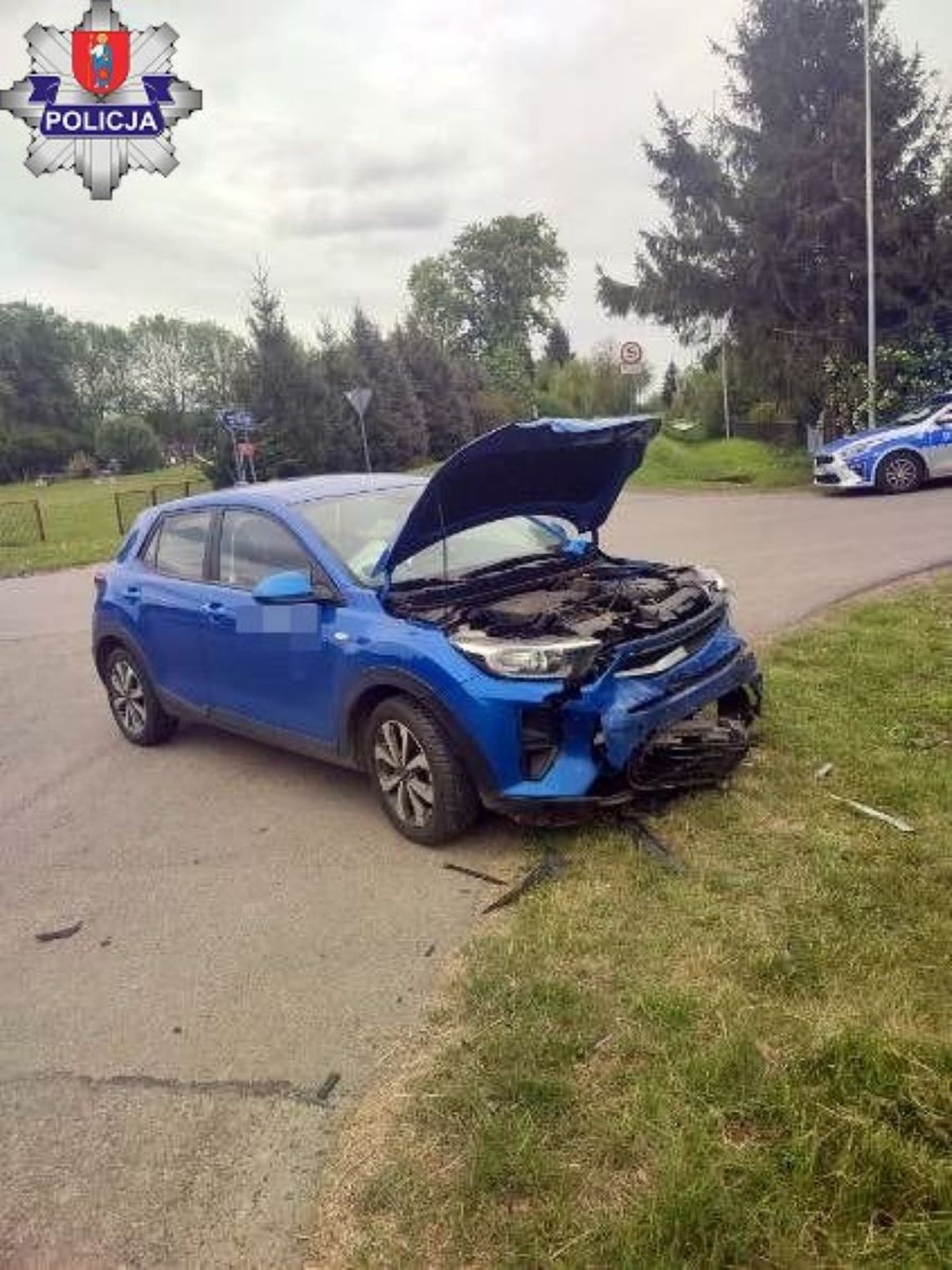 Nieustąpienie pierwszeństwa przyczyną zdarzenia drogowego w Siedliskach.