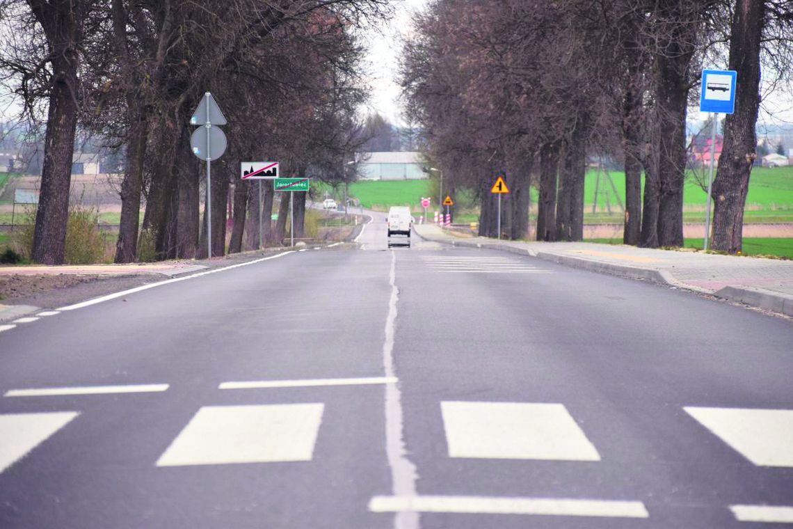 Z nowej nawierzchni mogą cieszyć się kierowcy jadący przez Sitno, Jarosławiec i Stabrów.