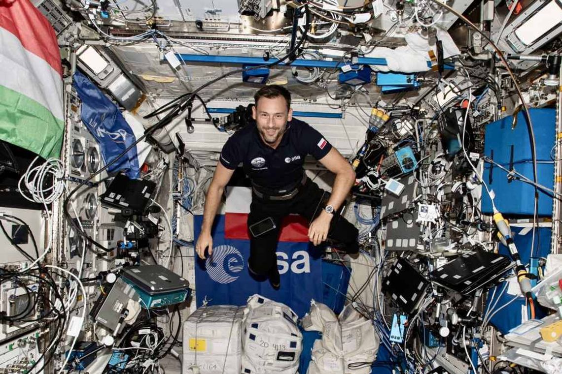 Polski astronauta startuje z tournée po Polsce.