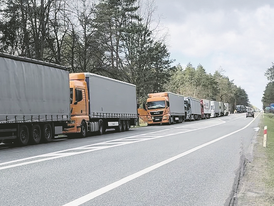 Śmierć w kolejce do odprawy celnej Nie żyje polski kierowca