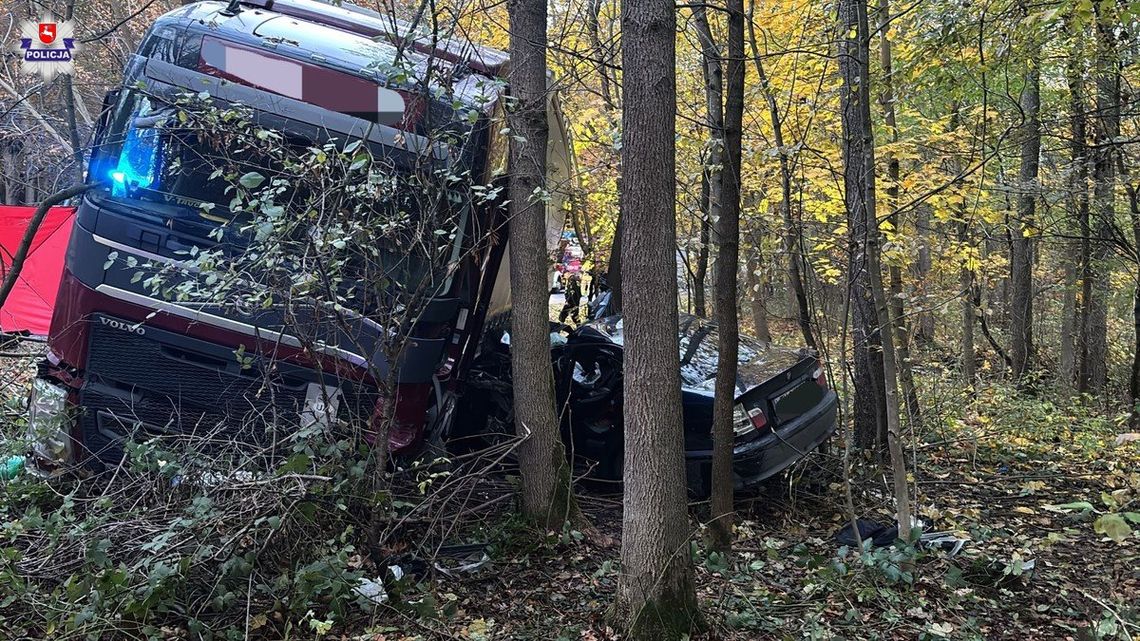 Tragiczne zdarzenie w miejscowości Zatyle na drodze krajowej nr 17.