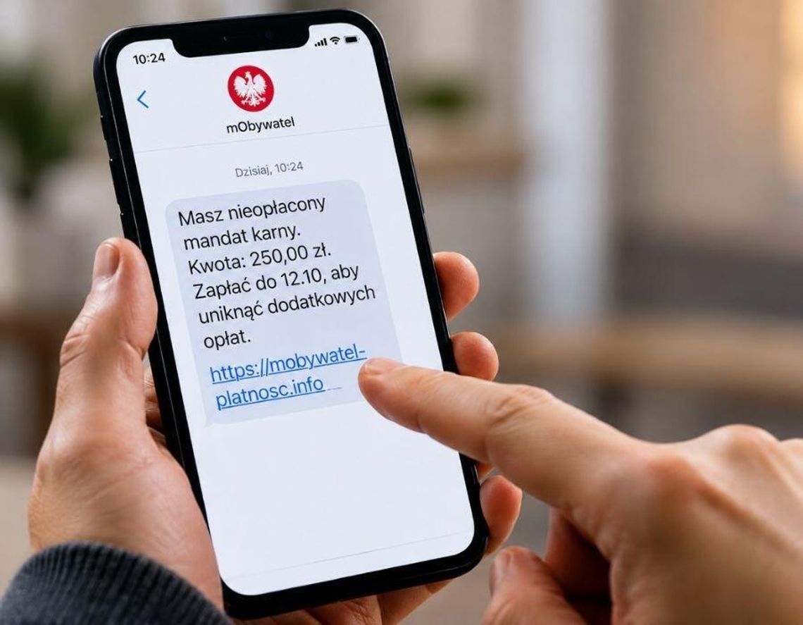 SMS „z mObywatela” o mandacie? Nie klikaj. To oszustwo Podejrzane SMS-y można zgłaszać do CERT Polska. W aplikacji mObywatel działa także usługa „Bezpiecznie w sieci”, która podpowiada, jak zgłaszać podejrzane wiadomości, strony i próby oszustwa.