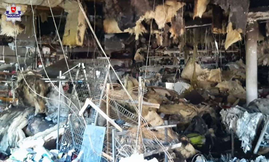Spalił się sklep w Mirczu. Dzieciaki zaprószyły ogień? (ZDJĘCIA, FILM)
