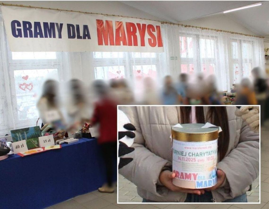 Kilkanaście tysięcy złotych zebranych dla chorej Marysi ponad 7 miesięcy przeleżało w szkolnej szafie.