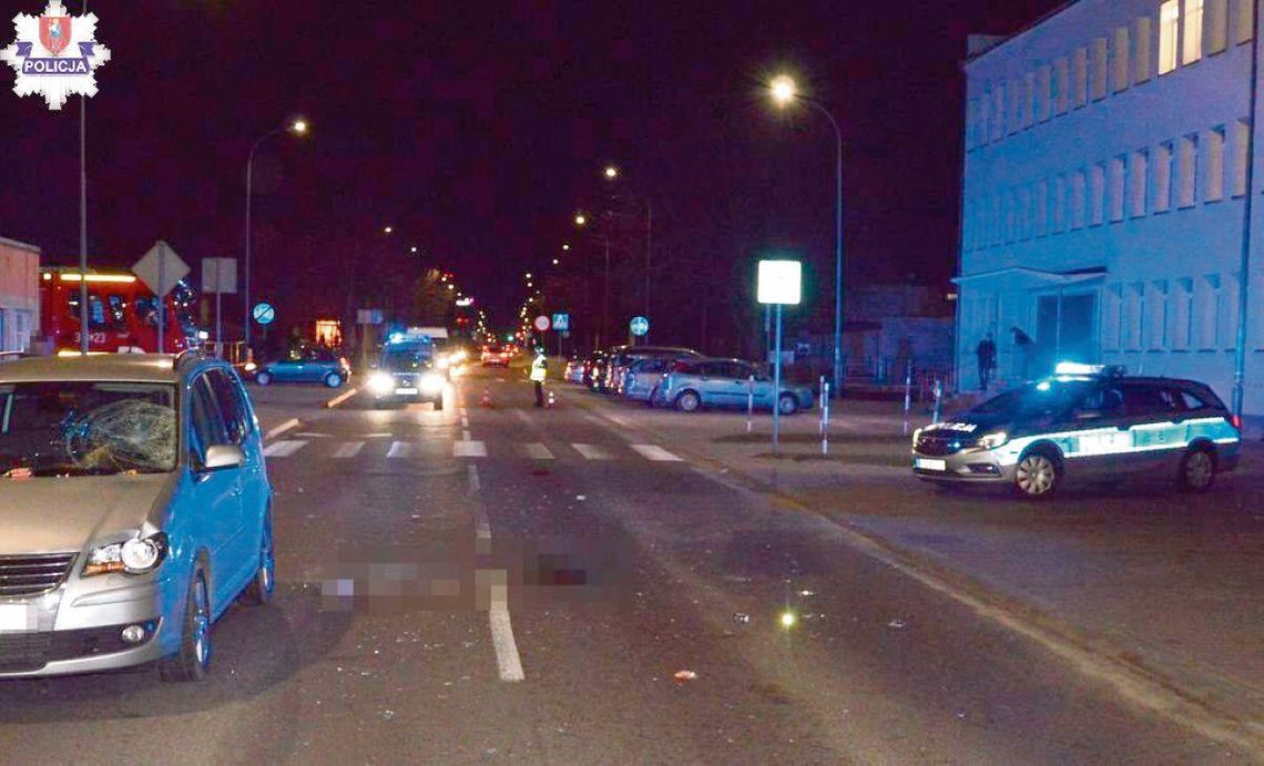 Na ul. Kilińskiego w Zamościu nie odnotowano w zeszłym roku wypadku. Było 14 kolizji. Fot. Policja