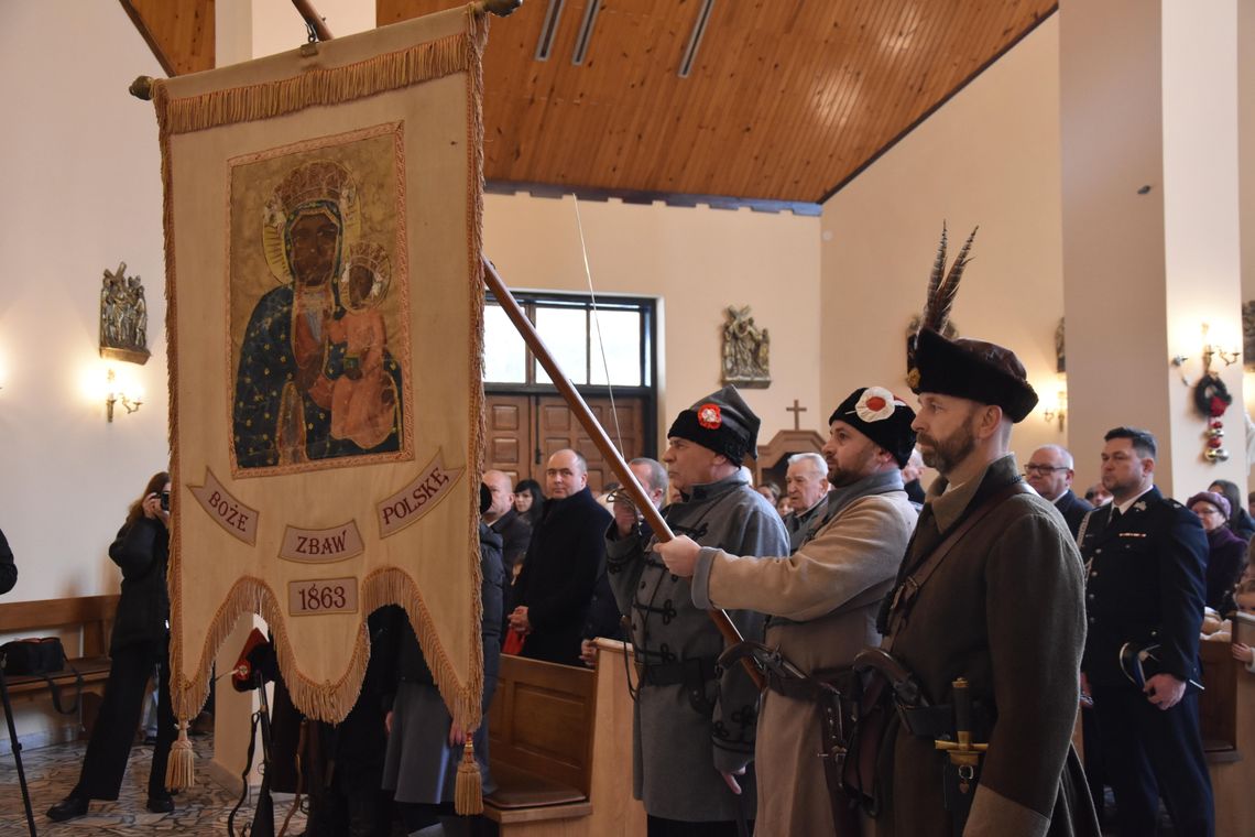 Stary Bidaczów: Poświęcenie Chorągwi Powstania Styczniowego