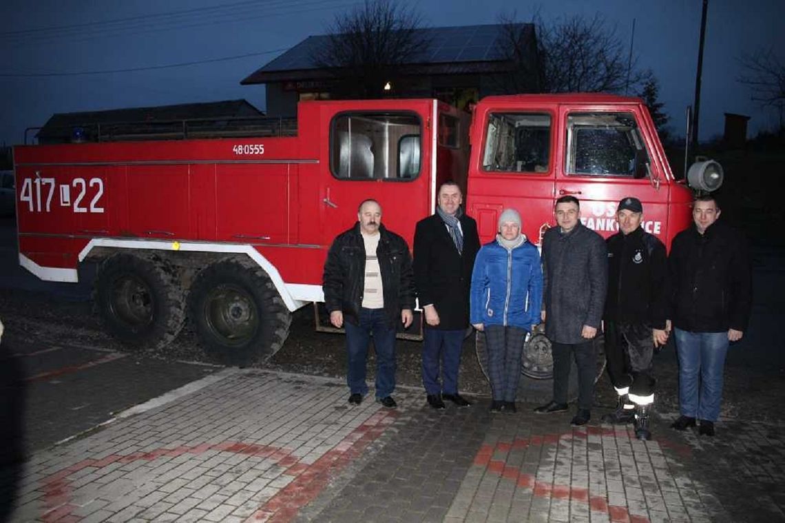 Strażacki wóz bojowy dla sąsiadów z Ukrainy