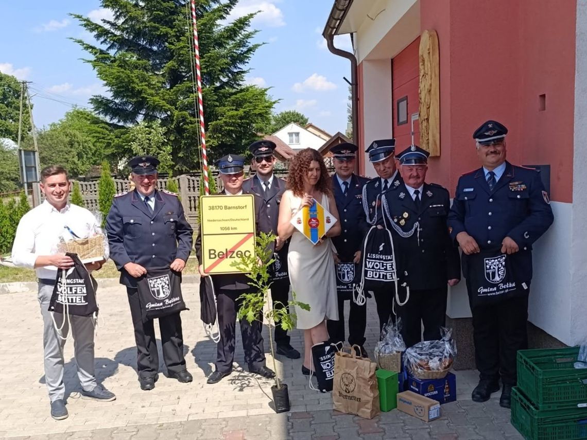 Ochotnicza Straż Pożarna Bełżec II gościła delegację strażaków z niemieckiej jednostki FFW Barnstorf.