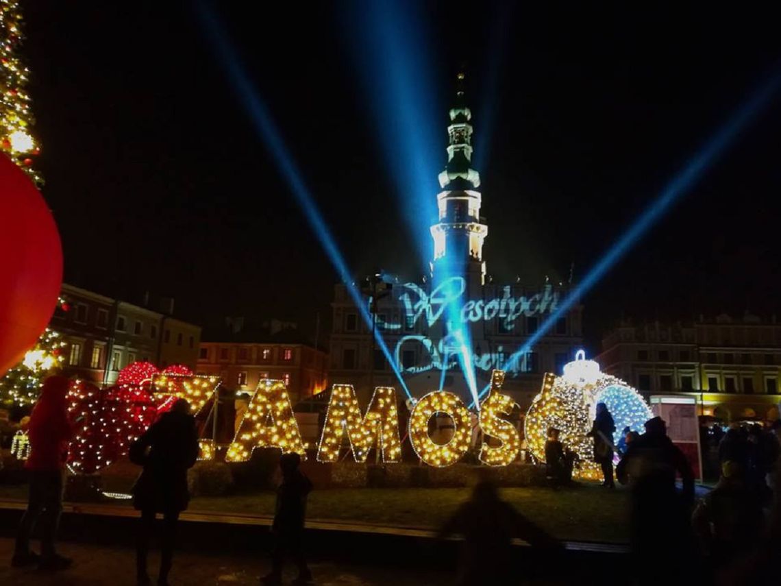 Świetlny labirynt - świąteczne iluminacje w Zamościu już wkrótce