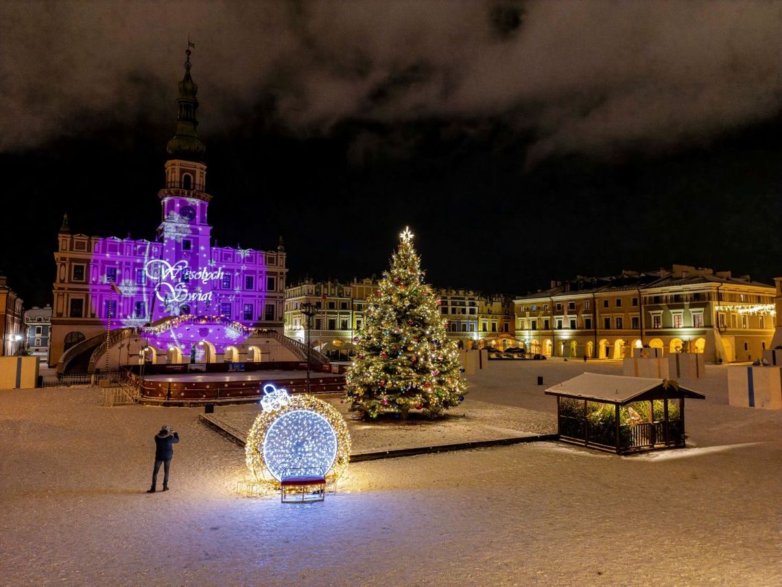 Rynek Wielki w Zamościu.