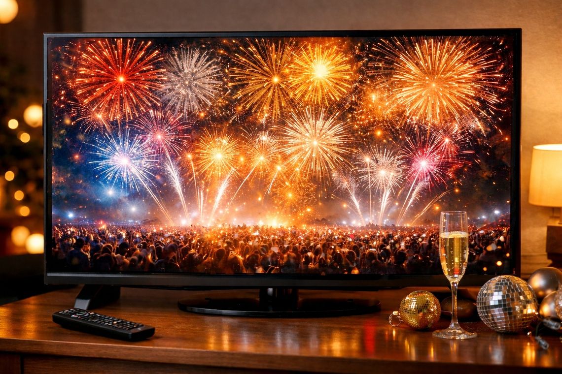 Największą widownię przyciągnął „Sylwester z Dwójką”, ale o północy układ sił był już znacznie bardziej wyrównany.