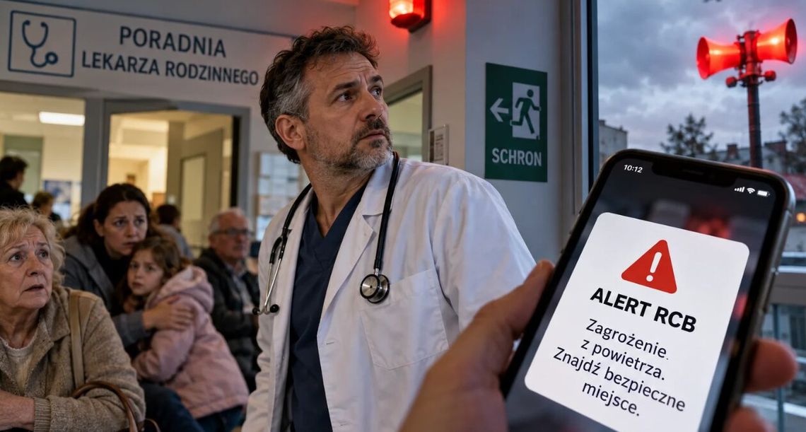 Syreny wyją, pacjenci patrzą na lekarza. „Co mamy robić? Nikt nam tego nie powiedział” Potrzebna jest procedura, którą personel będzie mógł uruchomić natychmiast po usłyszeniu syreny.