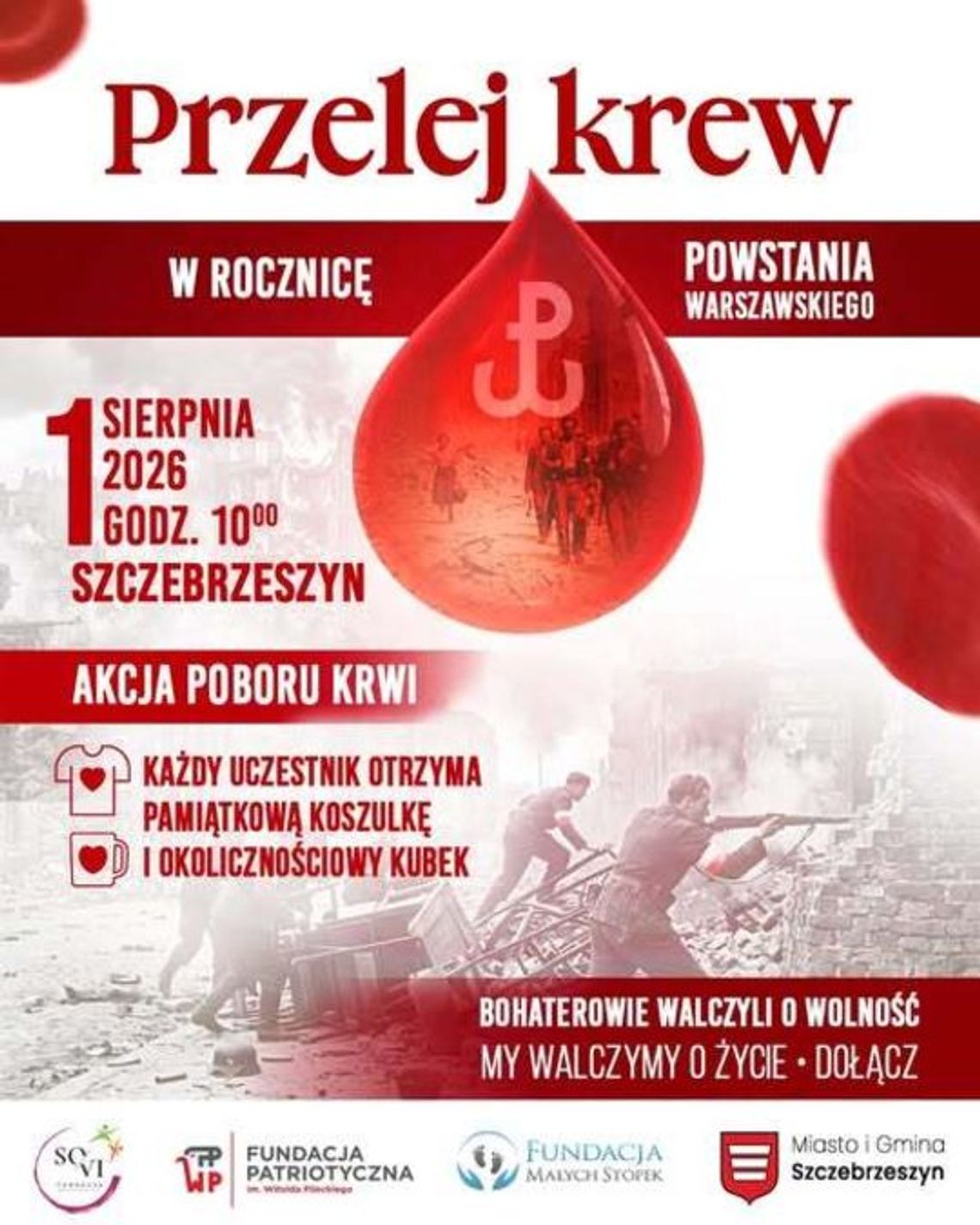 W rocznicę wybuchu Powstania Warszawskiego mieszkańcy Szczebrzeszyna i okolic będą mogli uczcić pamięć bohaterów w szczególny sposób.