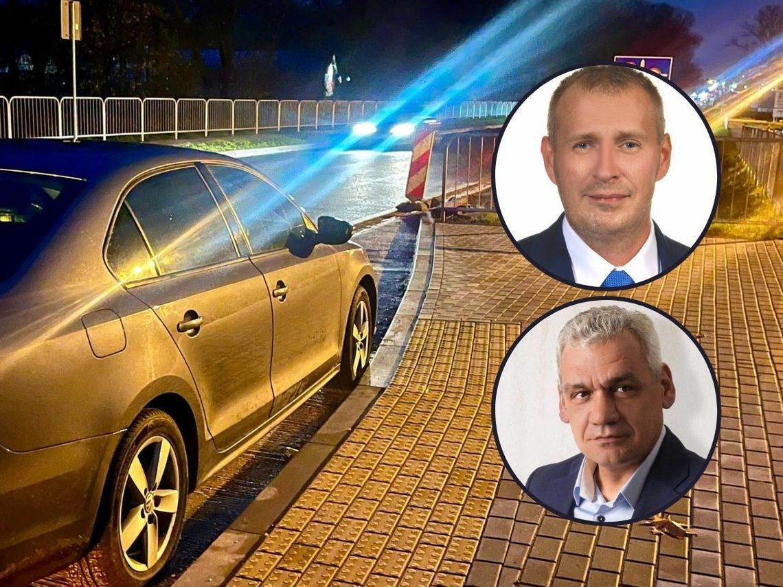 Szef Rady Miasta Zamość i przewodniczący osiedla uniemożliwili dalszą jazdę pijanemu kierowcy volkswagena.