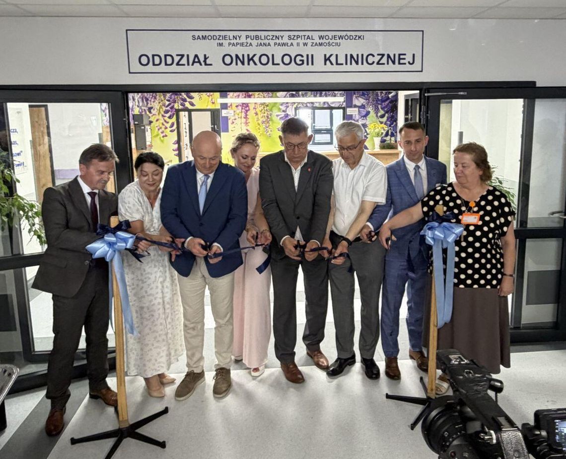 Szpital w Zamościu zyskał 80 mln zł. Nowa onkologia, kardiologia i cyfryzacja Modernizacja Oddziału Onkologii Klinicznej była największym projektem. Kosztowała blisko 49 mln zł, z czego ponad 42,3 mln zł pochodziło z KPO.