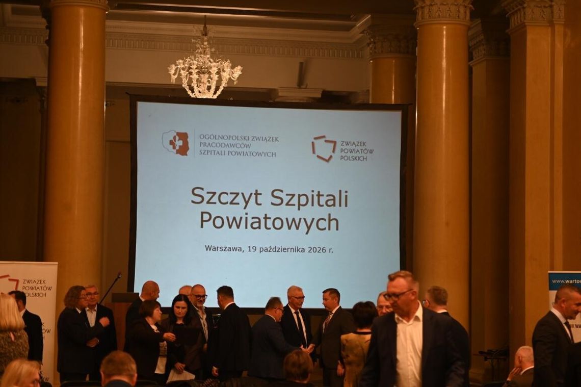 "Najlepszy starosta i dyrektor nie zbilansują szpitala". O braku pieniędzy mówiono w Warszawie Organizatorami Szczytu Szpitali Powiatowych były Związek Powiatów Polskich oraz Ogólnopolski Związek Pracodawców Szpitali Powiatowych. Oprócz przedstawicieli powiatu zamojskiego, w stolicy byli też dyrektorzy szpitali i samorządowcy z innych powiatów Lubelszczyzny.