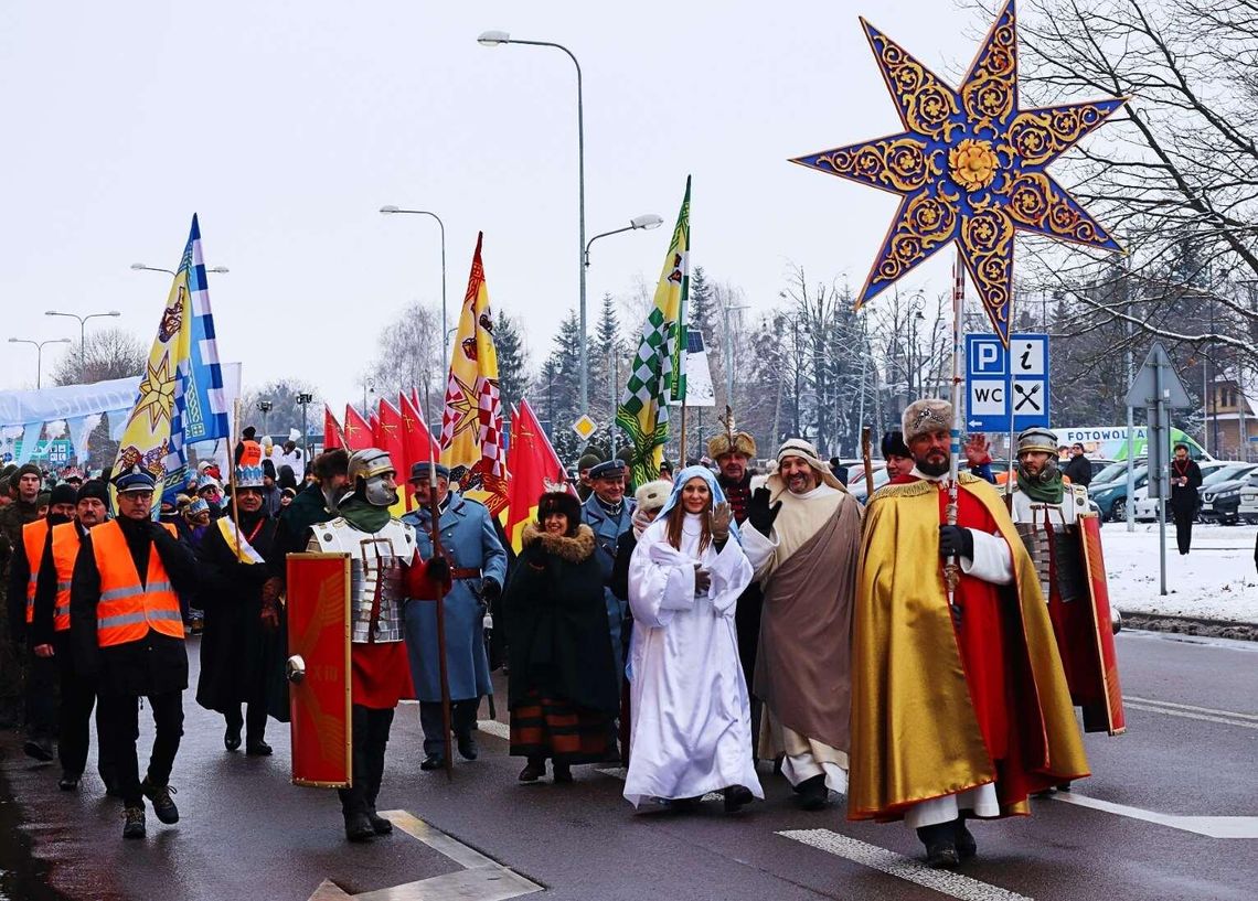 Orszak Trzech Króli w Zamościu, 6 stycznia 2026 roku.