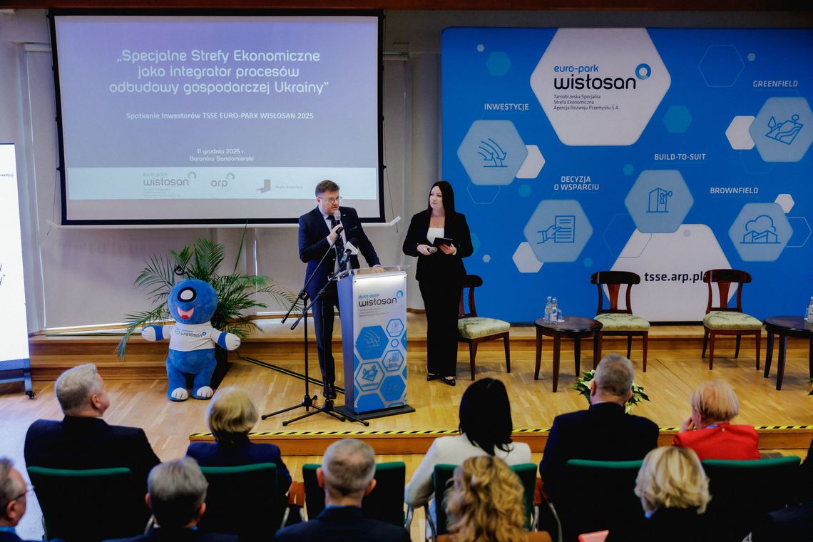 Tarnobrzeska Specjalna Strefa Ekonomiczna kończy 2025 rok rekordowymi wynikami Tarnobrzeska Specjalna Strefa Ekonomiczna kończy 2025 rok rekordowymi wynikami