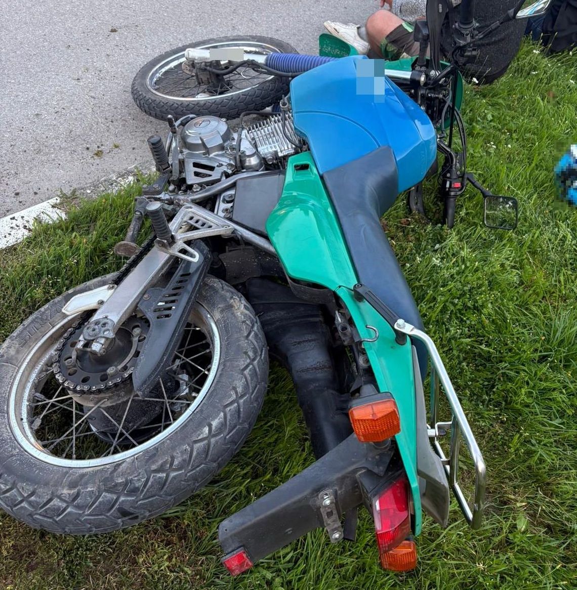 Tarnogród: Policyjny pościg za pijanym motocyklistą Tarnogród: Policyjny pościg za pijanym motocyklistą