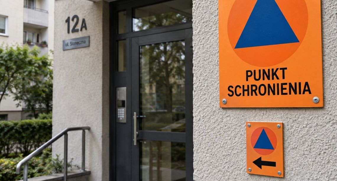 Ten znak pojawi się na 85 tys. budynków. Sprawdź, co zrobić, gdy zobaczysz go na swoim bloku Ministerstwo Spraw Wewnętrznych i Administracji przygotowało jednolite oznakowanie punktów schronienia.