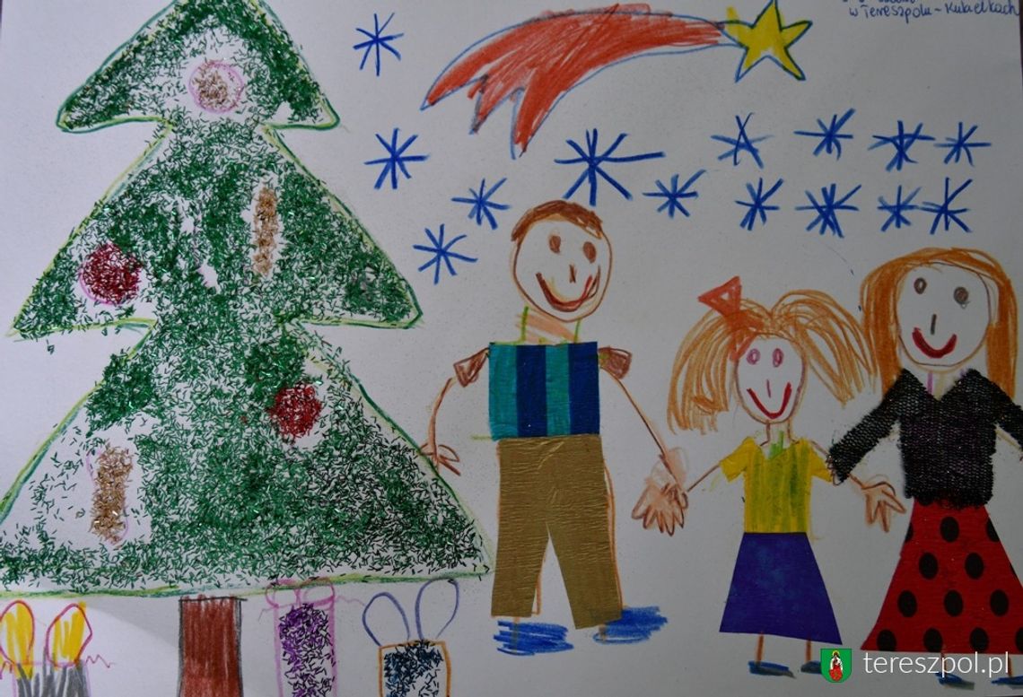 Tereszpol: Przedszkolaki malowały święta. Wyniki konkursu