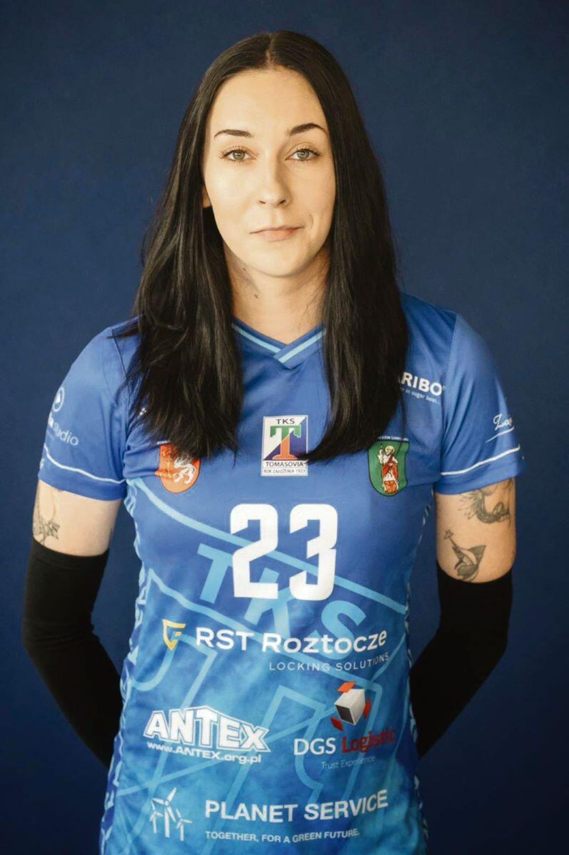 Martyna Staworzyńska. Fot. Facebook (TKS Tomasovia – drużyna siatkarek)