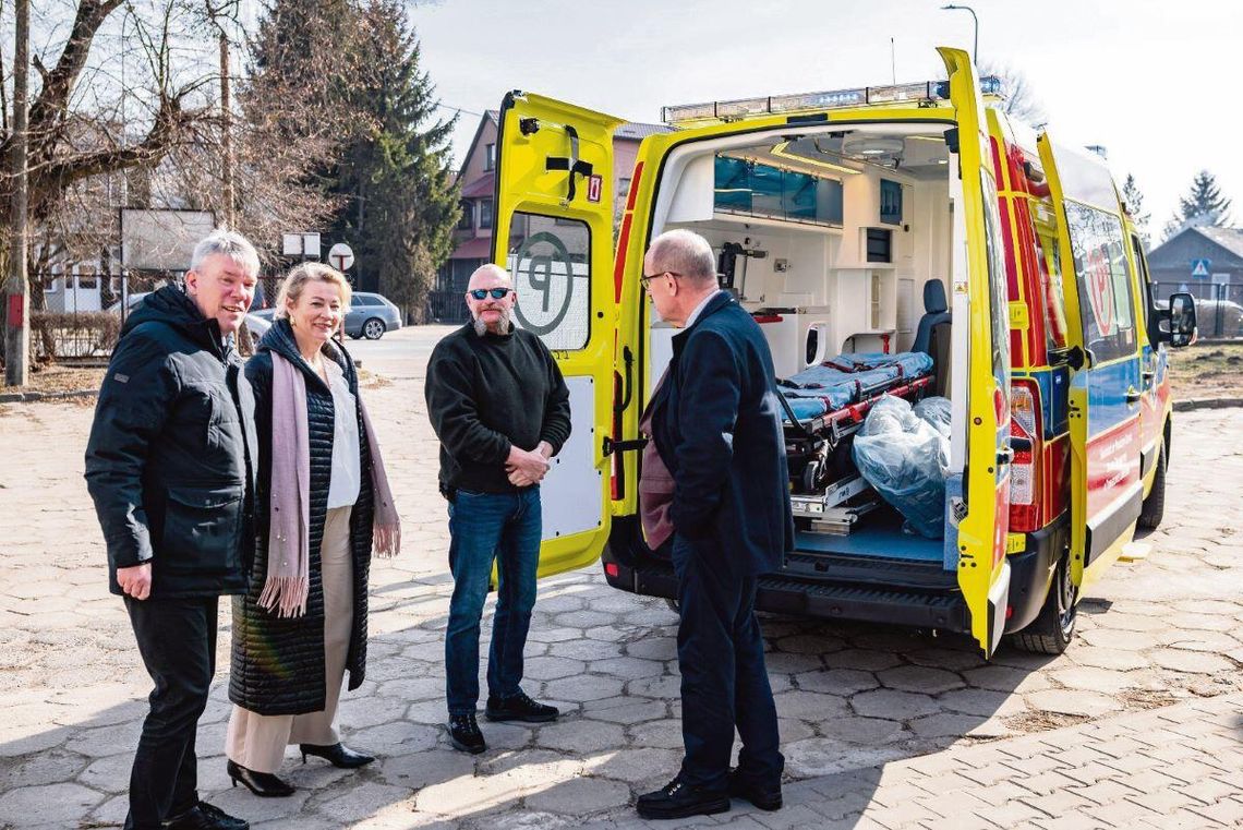 SPZOZ w Tomaszowie Lubelskim wzbogacił się o nowoczesny, fabrycznie nowy ambulans typu C wraz z wyposażeniem.