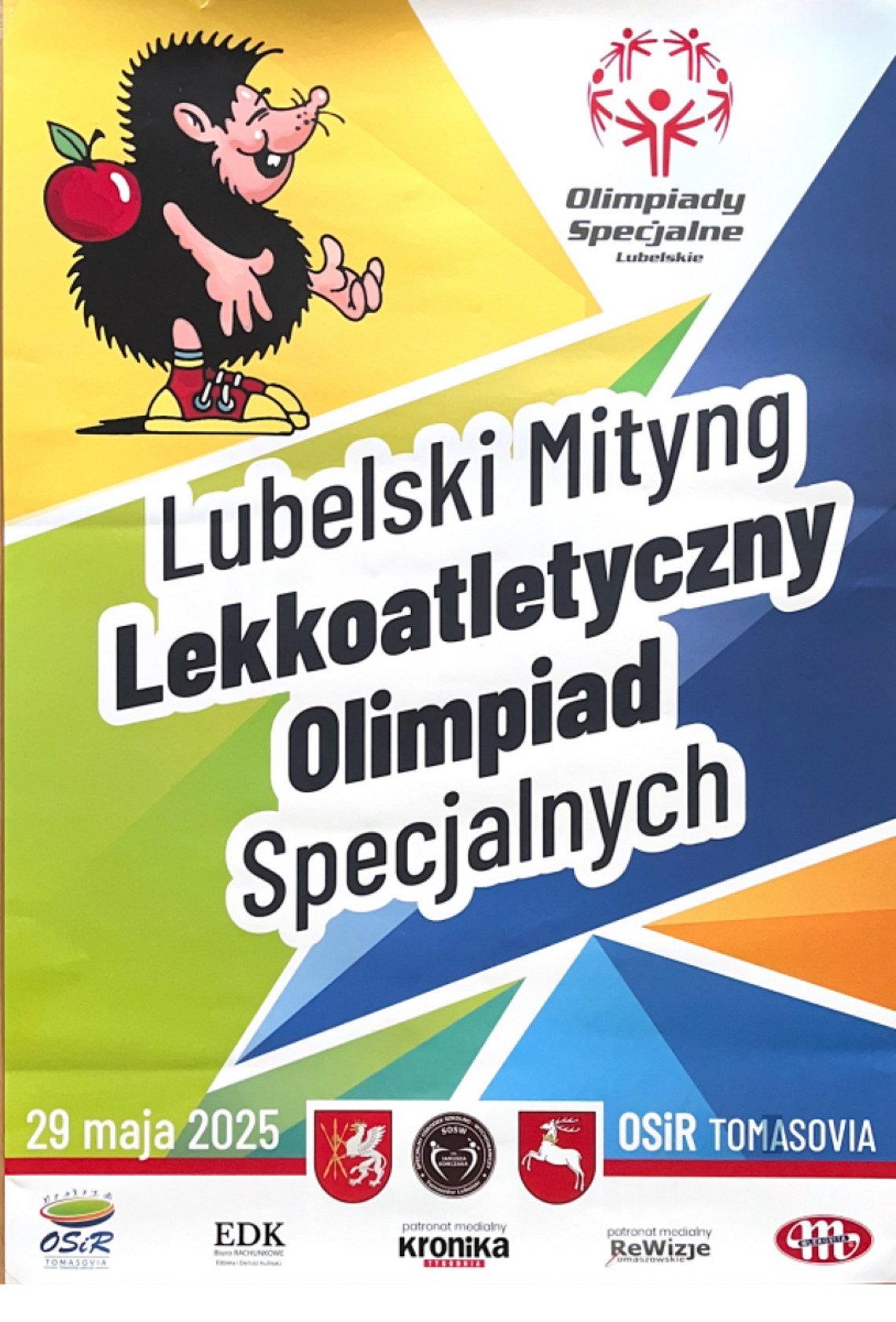 Lubelski Mityng Lekkoatletyczny Olimpiad Specjalnych organizowany jest przez Regionalny Oddział Olimpiady Specjalne – Lubelskie oraz Specjalny Ośrodek Szkolno-Wychowawczy im. J. Korczaka w Tomaszowie Lubelskim.