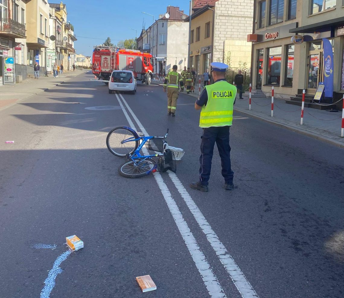 82-latce zatrzymano prawo jazdy po potrąceniu 64-latki na przejściu w Tomaszowie Lubelskim.